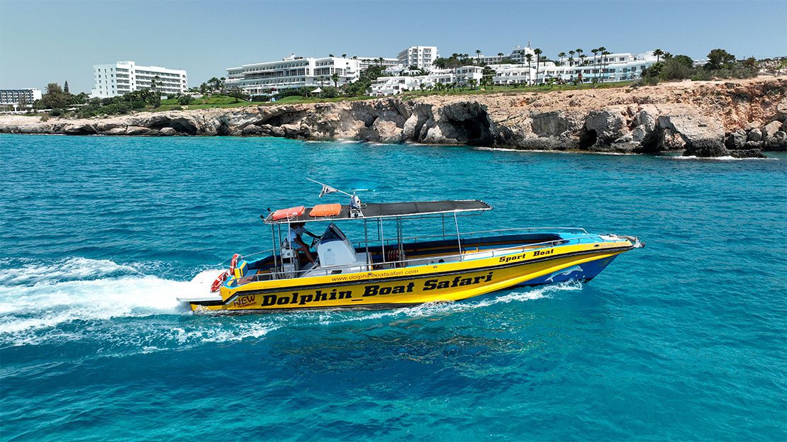 Redefining day trip cruises in Cyprus since 1985 7 Dolphin Boat Safari